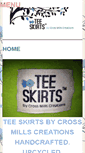 Mobile Screenshot of customteeskirts.com